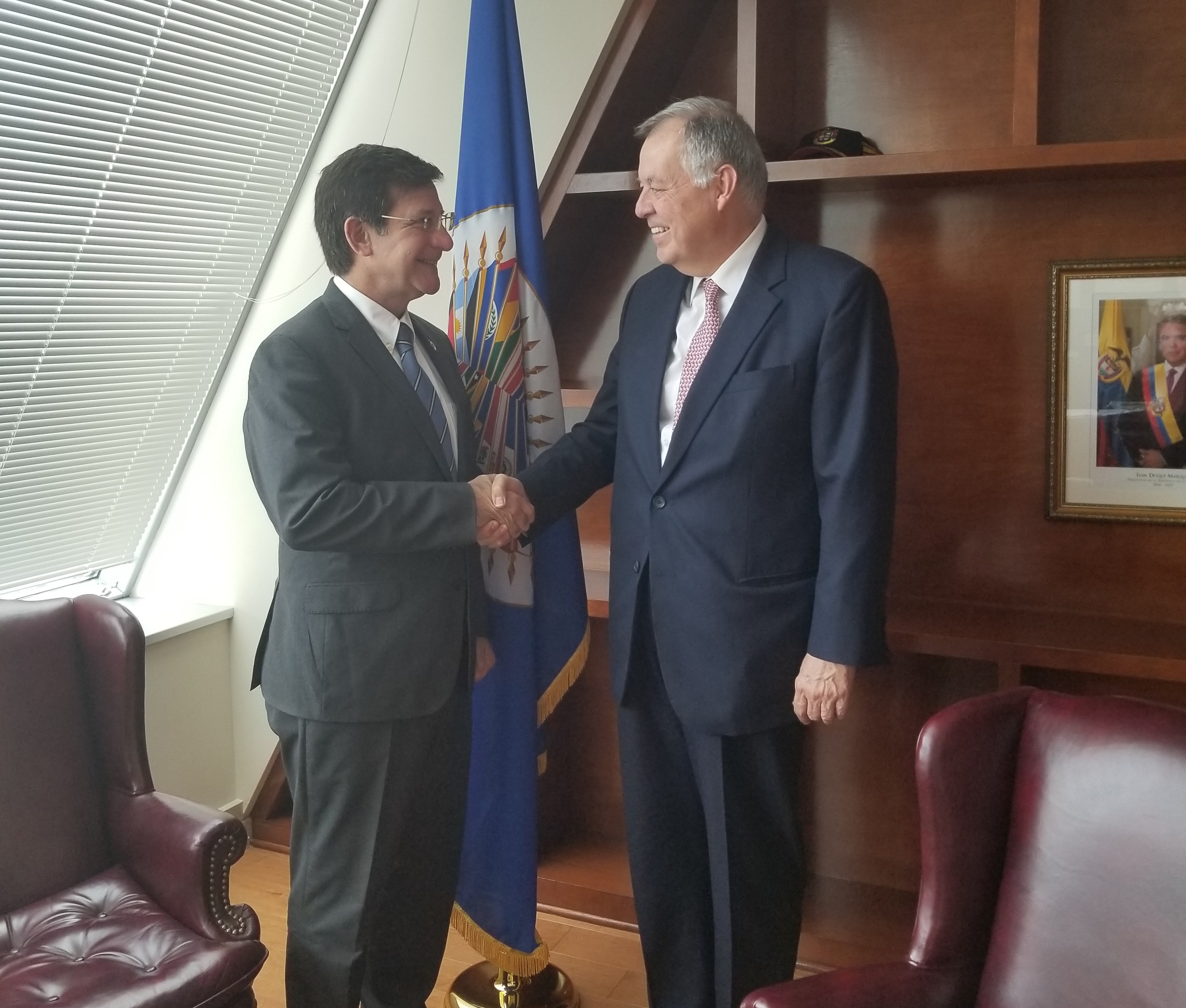 Embajador de Colombia ante OEA se reunió con Secretario de Estado de Puerto Rico