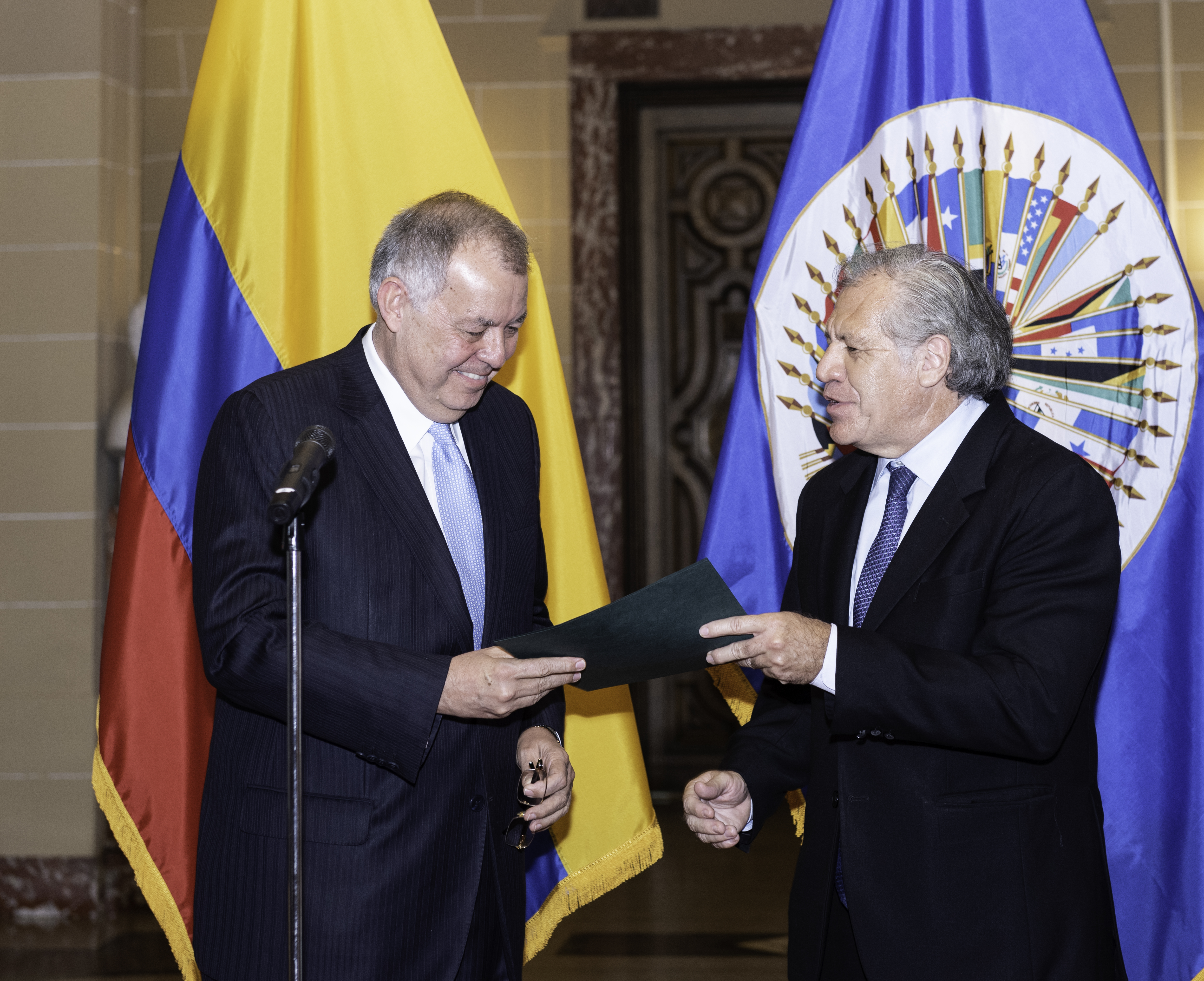 Embajador Alejandro Ordoñez presentó cartas credenciales en la OEA