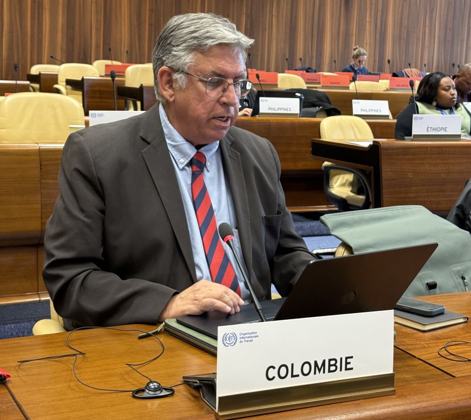 Colombia participa en la 356ª Reunión del Consejo de Administración de la Organización Internacional del Trabajo (OIT)