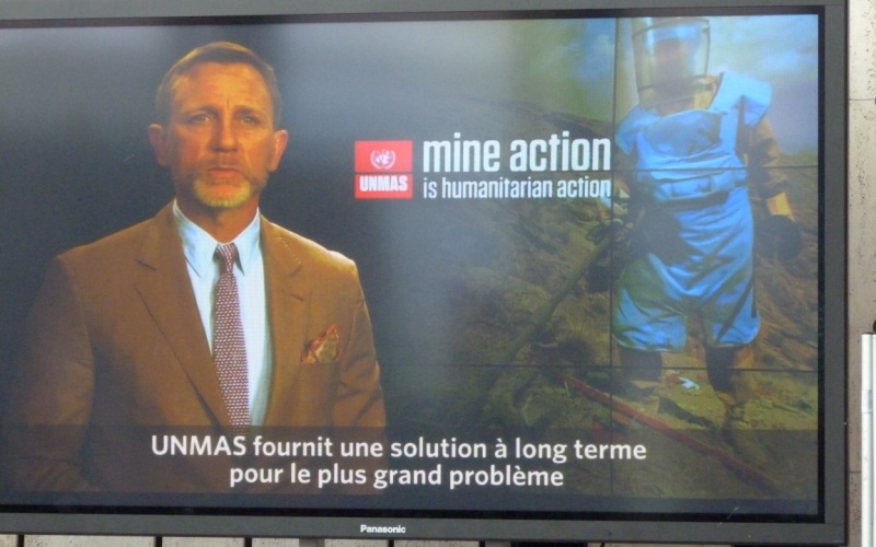 El Centro de Desminado Humanitario de Ginebra –GICHD, organizó una muestra de documentales sobre acción contra las minas.