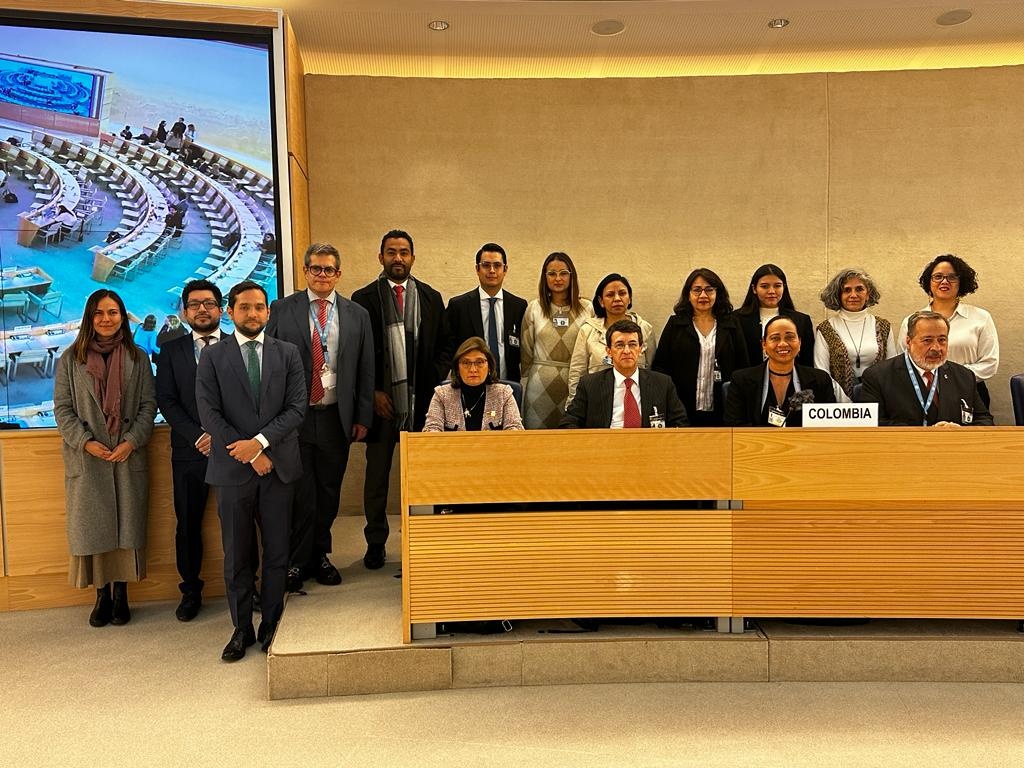 Colombia presentó su Informe Nacional en el Cuarto Ciclo del Examen Periódico Universal ante Naciones Unidas