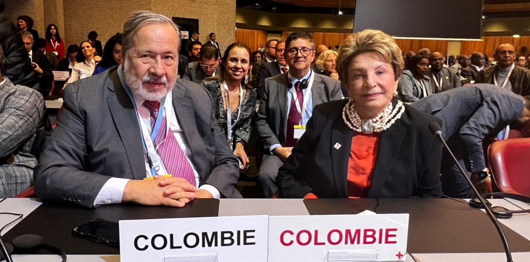 La Cancillería participó en la inauguración de la 34 Conferencia Internacional de la Cruz Roja y la Media Luna Roja