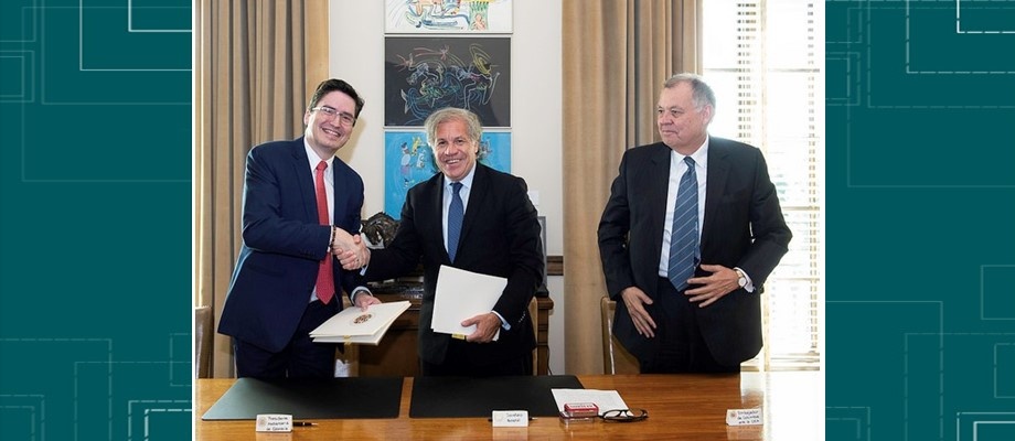 OEA y Asobancaria firmaron acuerdo en ciberseguridad para blindar a sector financiero en Colombia La OEA y Asobancaria firman acuerdo en ciberseguridad para blindar a sector financiero en Colombia